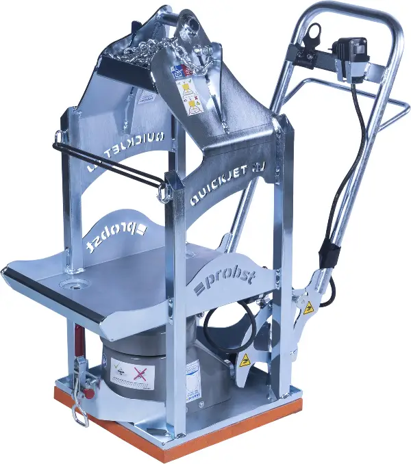 Vakuum-Anbaugerät QUICKJET QJ 600-E PROBST 230V/50Hz m. Saugplatte ESP120-38/38, Z52400045