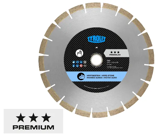 Pânză-ferăstrău diamantată, granit, C2, 300 x 2,6 x 35mm, TSH, TYROLIT, Z5688