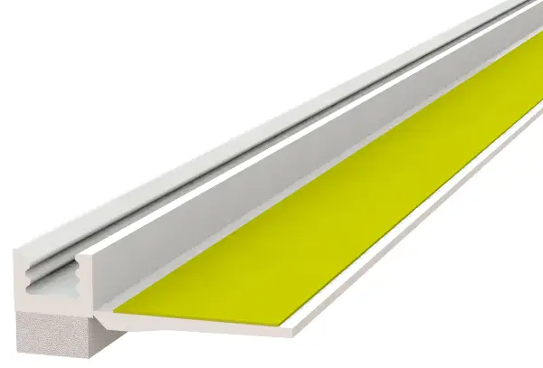 Profil pentru tencuială şi de protecţie, 6+8mm, cu bandă de etanşare de 3mm, 1,4 ml/bară, UA30 = 72ml, 50 cutii/palet,...