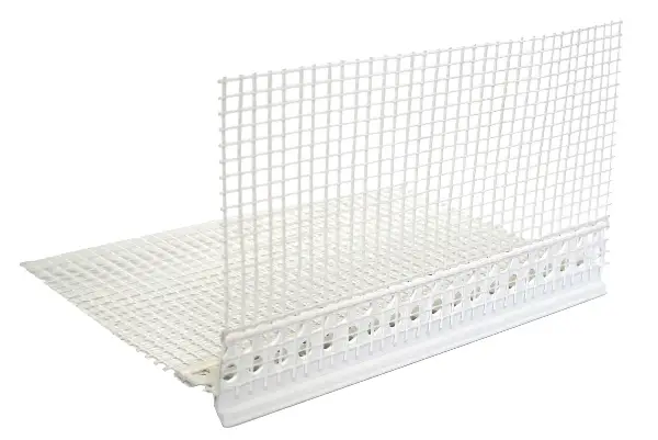 Cant de picurare din PVC cu ţesătură WDVS sudată, 10 x 15cm, 2,50 ml/bară, UA25 = 62,5ml, 48 cutii/palet, Z6485302LO
