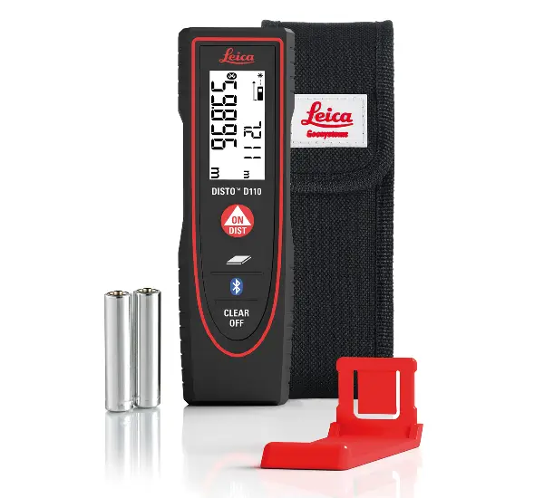 Telemetru laser DISTO D110 incl. baterii, husă pentru curea, clip pentru buzunar, Z808088