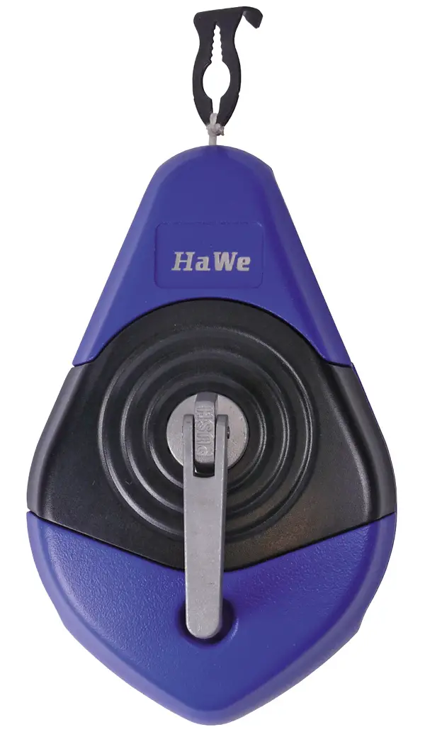 Schlagschnurgerät Kunststoff Übersetzung 5:1 mit 30m Schnur, Z91155