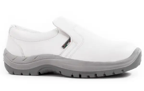 Sicherheits-Slipper PLUTONE, weiß, nieder, EN ISO 20345:2011 S2 SRC, Gr. 40, ZCE1140