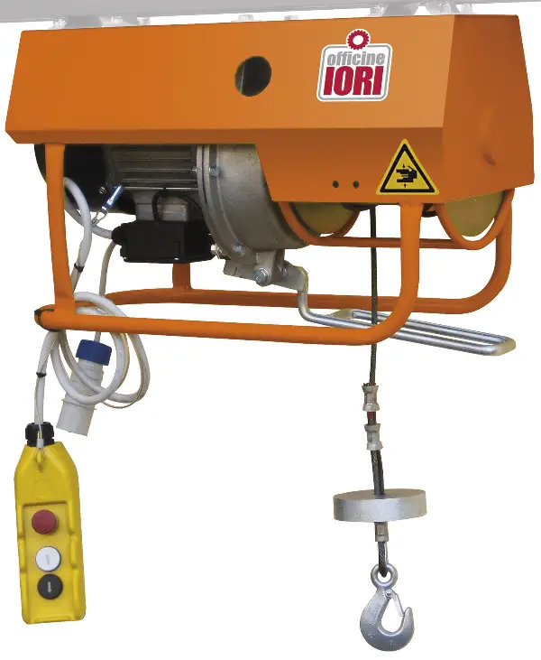 Hebeaufzug IORI DM500 230V 500kg Tragkraft 25m Seillänge, ZDM500MAX