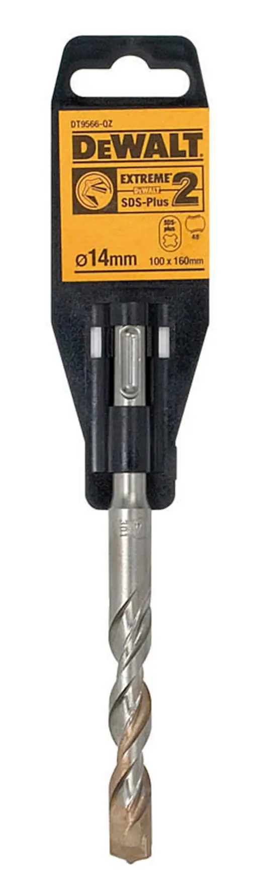 Burghiu pentru ciocan rotopercutor EXTREME®2 DEWALT® SDS-Plus 16x260x200mm, ZDT9580-QZ