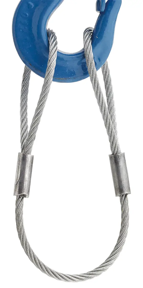 Opritor cablu de oţel, diametru 5mm, 35cm (pentru mai multe cârlige) pentru GEDA Mini / Maxi, ZG3066