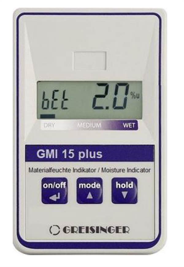 Holz- und Baufeuchteindikator GMI 15 PLUS, ZGMI15P