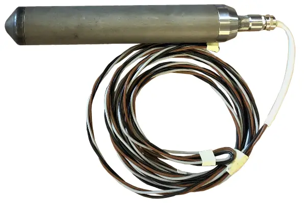 Ersatzflasche LAIER LATI U 57, 230V, d= 57mm, mit Stahlkappe und 6m Litze, ZLATI57UEF