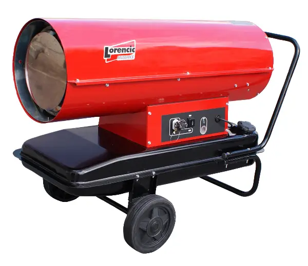 Turbină cu aer cald LD130 38,4kW / 230V / 50Hz (tun de încălzire pe ulei) 12 bucăţi / palet, ZLD130LO