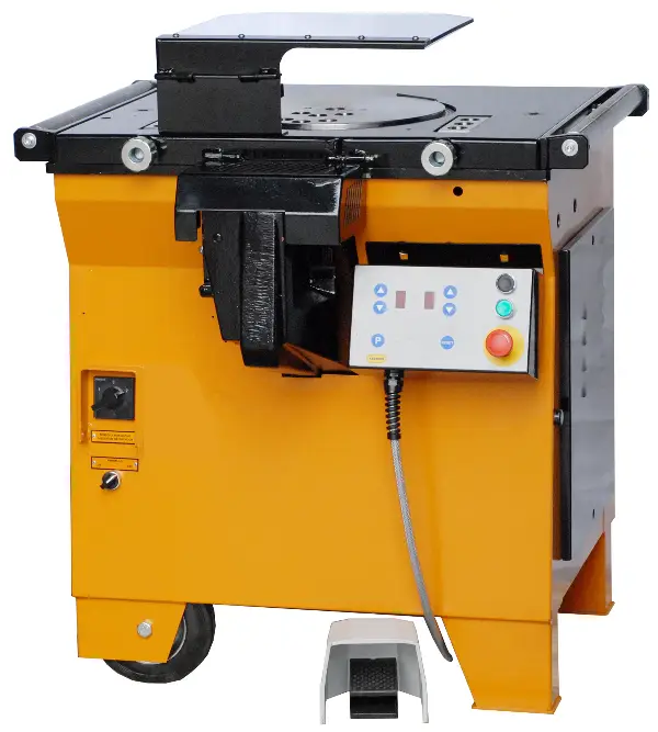 Betonstahl-Schneide- und Biegemaschine TECMOR PFT32/26-N mit Memory-Panel 400V 1,5kW, ZPFT32-26NP