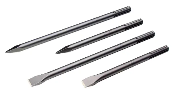 Spitz- und Flachmeißel-SET DEWALT® SDS-Max 4Stk/Pack, ZSDSMAXSET-QZ