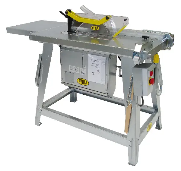 Ferăstrău circular AVOLA TZH 350, 230V 2,2kW,50Hz inclusiv disc cu diametrul de 350mm, reglabil pe înălţime, ZTZH350