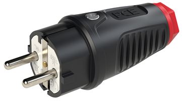 Fisa Schuko TAURUS 2 din cauciuc 250V IP54 VPE30, Z0511-SR