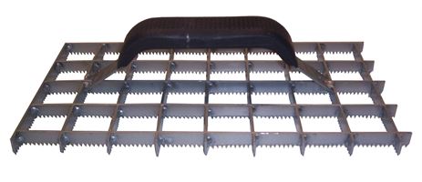 Rabot cu gratii, dinţat, 280 x 140mm, UA5, Z0772502