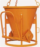 Siloz de beton 1011.8, 500l conic, cu manetă, Z1050