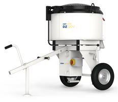 Malaxor cu amestecare forţată DIEM DZ 120V, mobil, 400V / 4,0kW, volum: 196 l, volum de amestecare: 120 l, 272kg, Z10727