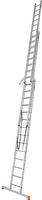 Vielzweckleiter Alu KRAUSE® MONTO® 3x14 Sprossen 4,10-10,25m, o. Treppenf., Gew. 31,5kg, Z129727