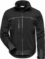 Jachetă Softshell ALPHA ELYSEE®, negru/negru, Măr. XL, UA10, Z20001XL
