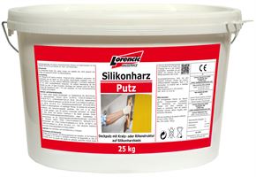 Silikonharz-Putz Kratz 1,5mm, weiß, Verbr. 2,5kg/m², 25kg/Kübel, 32Kübel/Pal, Z2518125LOW