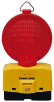 Baustellenleuchte LED rot-glasklar 180mm VPE10, Z252291