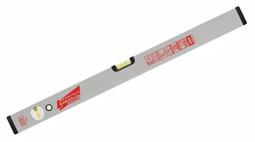 Nivelă cu bulă de aer, argintie, 120cm, Z376120LO