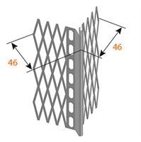 Profile de cant pentru exterior 90° 3,00ml/bara 15bare/leg 96leg/Pal, Z41043300LO