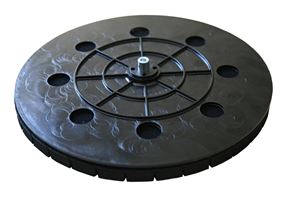 Stützteller mit Klett- und Softauflage d= 225mm für ROKAMAT HERON, Z60150