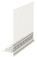 Gewebetropfkante PVC für Rundungen mit WDVS-Gewebe 2,5lfm/Sta VPE25=62,5lfm/Kart, Z6485302R250LO