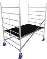 Alu-Rollgerüst KRAUSE® MONTO® PROTEC® XXL Breitaufbau 2,00x1,20m, AH= 2,90m, Z945105
