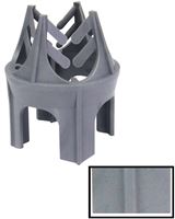 Distanţier-turn cu 4 picioare, 20mm, 6-20, cu picior plat, 500 bucăţi/sac, 4 saci/pachet, 6 pachete/palet, ZATVF20