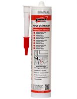 Substanţă de etanşare acrilică PREMIUM-WHITE, 310ml, 12 bucăţi/cutie, 120 cutii/palet, ZKR166LO