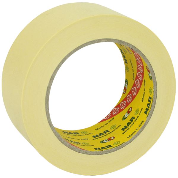 Bandă adezivă creponată NARMASK, 50mm x 50m, UA18 ! Nu răspundem pentru urme!, Z0056