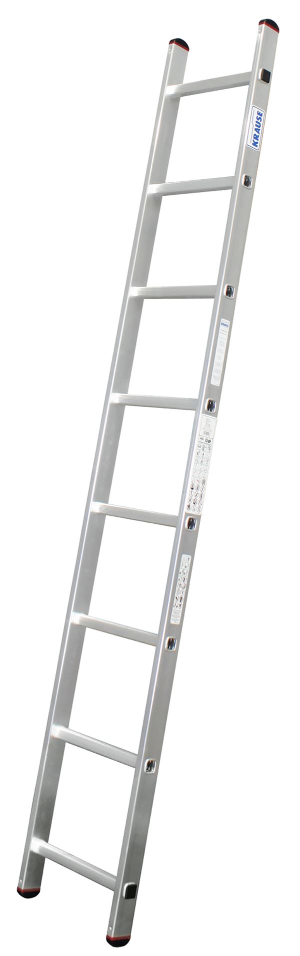 Anlegeleiter Alu KRAUSE® CORDA® 8 Sprossen 2,25m, AH= 3,20m, Gew. 3,2kg, Z010087