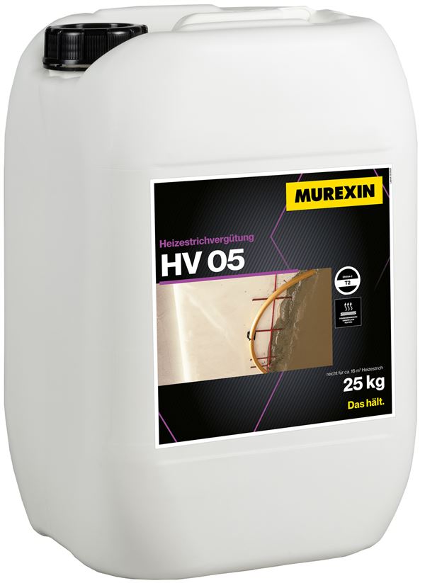 Aditiv de şapă Murexin HV05 pentru pardoseală cu încălzire 25kg/bid, 24bid./pal., Nr. articol 7139, Z071396