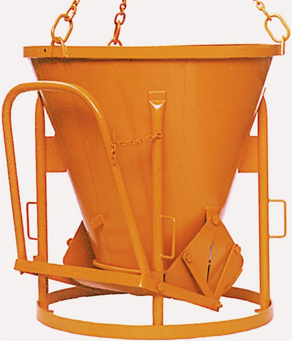 Siloz de beton 1011.10, 750l conic, cu manetă, Z1060000