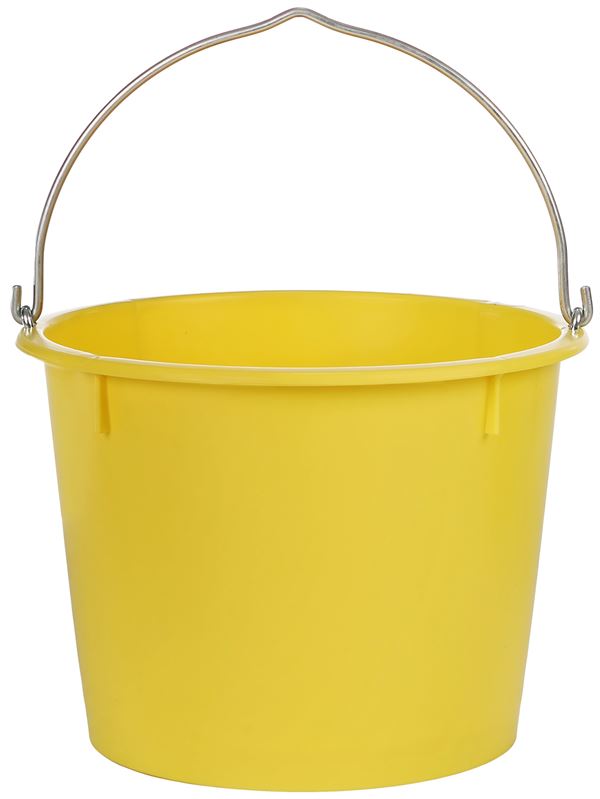Baueimer gelb 20 Liter kranbar 180Stk/Pal, Z1102026
