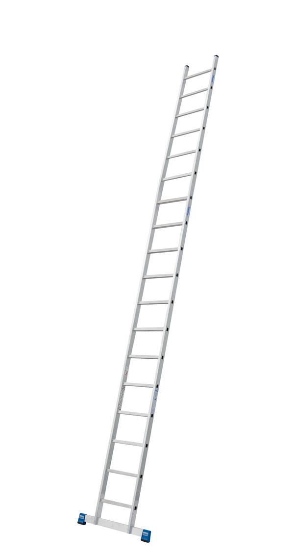 Anlegeleiter Alu KRAUSE® STABILO® 18 Sprossen 5,20m, AH= 6,05m, Gew. 9,9kg, Z133151