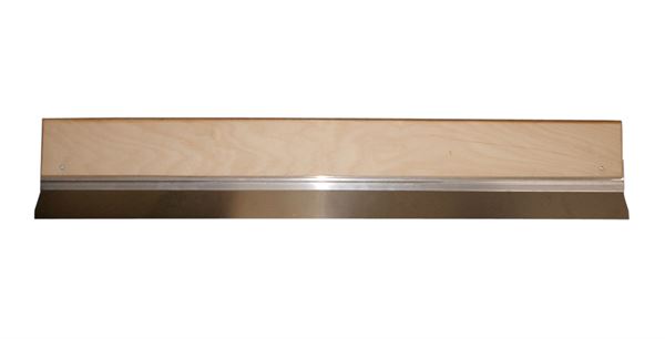 Şpaclu solid, cu şină din aluminiu, pentru perete, 800mm, RF, UA10, Z1640880