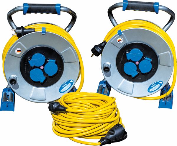 Tambur metalic pentru cablu / set cablu prelungitor POWERTEAM 4AT, tip 3G1,5, Z19134
