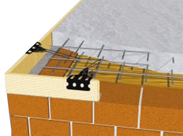 Clemă de fixare pentru cofrajul XPS, UA 50 bucăţi/pungă, Z30120