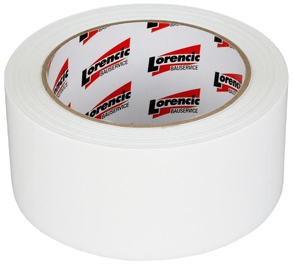 Bandă adezivă textilă pentru tencuitori, albă, 48mm x 33m, 36role/cutie, 45cutii/palet. Nu ne asumăm responsabilitatea...