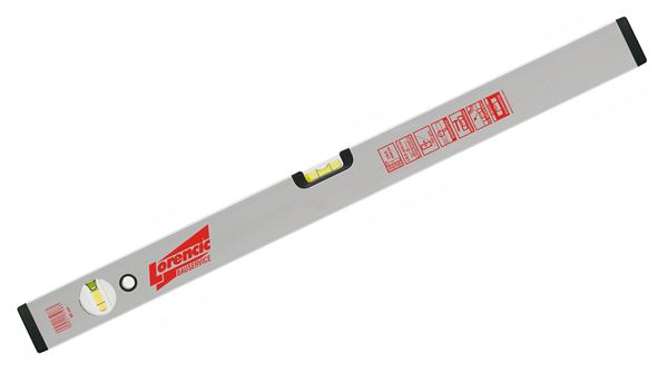Nivelă cu bulă de aer, argintie, 150cm, Z376150LO