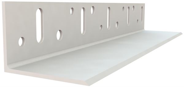 Sockelprofil Basis PVC 55mm 2,5lfm/Sta VPE25 = 62,5lfm 40Kart/Pal, Z4038055