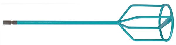 Collomixer KR120 M14, volum de amestecare 15-25kg, diametru 120mm, lungime 590mm, cu filet M14, Z41631