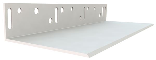 profil de soclu Basis PVC 100mm 2,0m/bar VPE10 = 20m 30cart/pal, Z4216000011