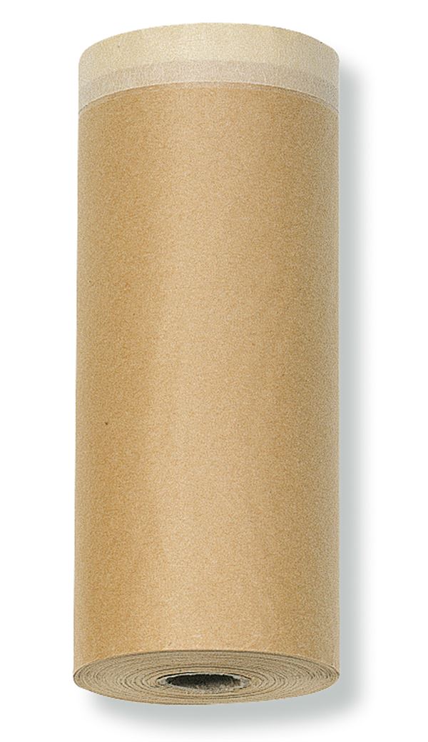 Krepp-Klebeband+Papier COVERMASQ 18cmx20m 60Roll/Kart 40Kart/Pal Keine Haftung f.Rückst!, Z45842LO