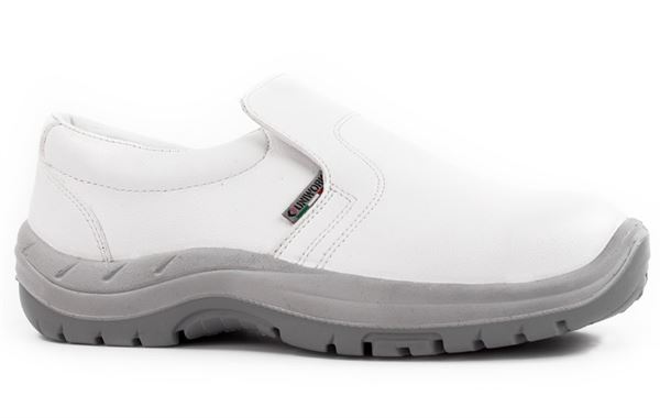 Sicherheits-Slipper PLUTONE, weiß, nieder, EN ISO 20345:2011 S2 SRC, Gr. 41, ZCE1141