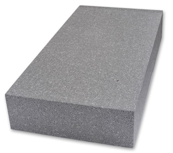 EPS-F plus Fassadendämmplatte, grau, 6cm 1000x500mm 4,0m² (0,24m³)/Pkt VPE8, ZEPSFG06