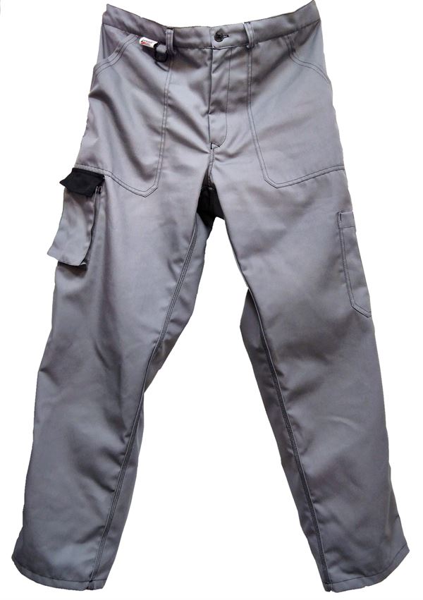 Pantaloni LO-PROTEC gri/negru 245g/m² Marime 48 5buc/cutie, ZLO-PROTGBBH48